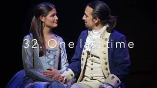 All Hamilton Songs Ranked [upl. by Htenaj]