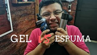 Gel para afeitar VS espuma para afeitar [upl. by Boelter]