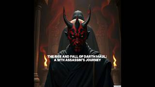 THE RISE AND FALL OF DARTH MAUL A SITH ASSASSIN’S JOURNEY [upl. by Adnolrehs]