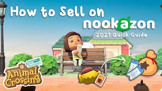 How to Sell on Nookazon Mobile in 2021  Step by Step Walkthrough  Animal Crossing New Horizons [upl. by Solnit369]