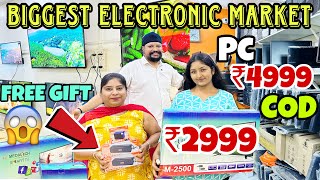 BIGGEST ELECTRONICS MARKET IN MUMBAI  4K Led Tv Laptop Computer Android Tv Ulhasnagar Market [upl. by Dunaville]