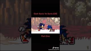 dark Sonic vs Sonic exe 1 [upl. by Tilda]