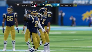 Texans 23 vs Chargers 14 Alltime teams regular season amp playoffs Season 8 [upl. by Graves740]