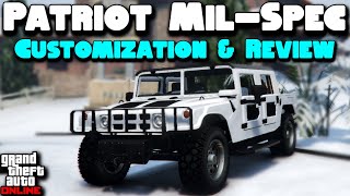 Mammoth Patriot Mil Spec Customization amp Review  GTA Online [upl. by Rexfourd]