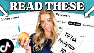 TikTok Analytics EXPLAINED How To ACTUALLY Read Your TikTok Analytics [upl. by Arema]