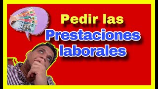 Las prestaciones laborales solo se pagan cuando termina un contrato de trabajo NO SON AHORROS [upl. by Nnairahs]