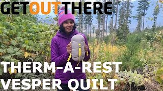 ThermARest Vesper Quilt Tested and Reviewed [upl. by Jeffrey]