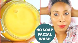 3 MINUTES FACIAL WASH STOP USING SOAP REDUCE WRINKLES CLEAR DARK SPOTS SHRINK PORES  BRIGHTEN [upl. by Aened416]