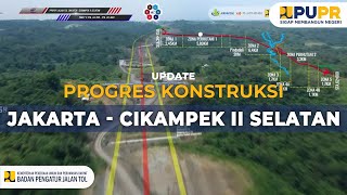 UPDATE Pembangunan Tol Jakarta  Cikampek II Selatan [upl. by Notyard70]