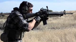 M16A4 clone hammered pair moving and shooting [upl. by Osher]