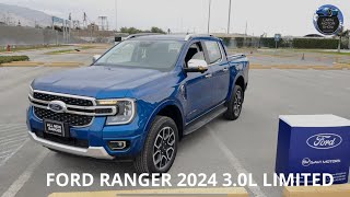 2024 FORD RANGER LIMITED 30L V6 DIESEL  PETROLERA 57 000  LATIN MOTOR SHOW  PERU [upl. by Drucill776]