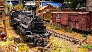 One Of The Best and Most Detailed Model Railroad Layouts in the World 4K UHD [upl. by Annoyt]