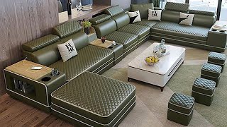 Top 25 Luxury Sofa Set Designs 2021  Modern Sofa Set Designs For Living Room  Best Sofa Design [upl. by Atiniuq]