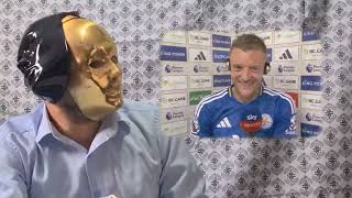 Jamie Vardy Post Match Interview Leicester City 1 vs 1 Tottenham Hotspur 19082024 [upl. by Viviana]