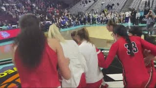 Gonzaga women win WCC championship game after defeating BYU [upl. by Warfeld642]