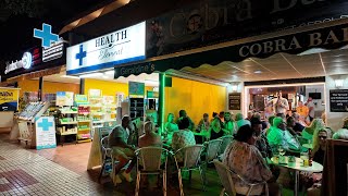 Tenerife  Some Great Bars For Live Entertainment Around San Eugenio In The Evening [upl. by Nylrehc687]