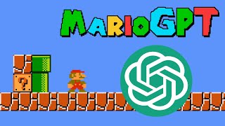 MarioGPT  AI Generated Mario Levels [upl. by Micheline]