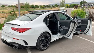 2020 AMG CLA 45 Coupe Full REVIEW And Drive  CLA 45 AMG Is The MINI AMG GT 63 [upl. by Zawde]