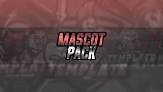 FREE GAMING MASCOT LOGO PACK 2018 PSD By itzJAY [upl. by Ayotl]