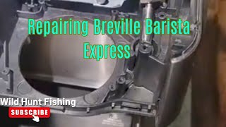 Fixing Breville Barista Express Tightening Group Head Receptacle to Prevent Seal Blowout [upl. by Feliza]