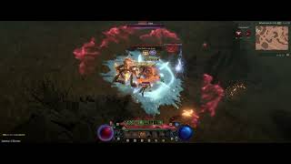 Diablo 4 PVP Hydra vs Hota Barb and Firewall Sorc [upl. by Bergeman88]