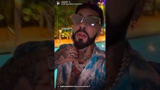 Anuel AA Anuciando Tema Nuevo Junto a Dave Bautista new music wwe [upl. by Newby851]