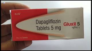 Gluxit 5 Tablet  Dapagliflozin Tablets 5mg  Gluxit 5mg Tablet Uses Side effects Benefits Dosage [upl. by Hortensia]