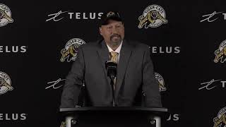 Scott Milanovich named Ticats Head Coach  Live Press Conference [upl. by Htnamas]