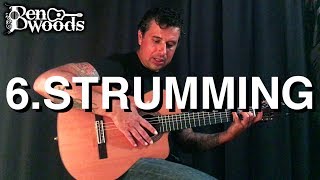 6Rumba Strumming  Ben Woods Flamenco Guitar Techniques [upl. by Enelaehs]