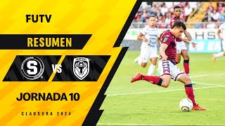 Resumen Saprissa 22 San Carlos  Jornada 10  Clausura 2024 [upl. by Adnil]