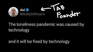 Avi Schiffmann’s FRIEND AI vs Loneliness [upl. by Aken]