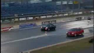 2008 pontiac solstice GXP auto drag racing [upl. by Akla448]