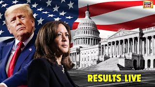 2024 US Election Results Live Updates Trump takes early lead in swing states Kamala falls behind [upl. by Simson]