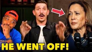 Comedian Andrew Schulz HILARIOUSLY DISSES Kamala After RIGGED Debate [upl. by Furey555]