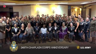 249th Anniversary  US Army Chaplain Corps [upl. by Anitahs]