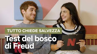 Il Test del Bosco di Freud con il cast di Tutto chiede salvezza  Netflix Italia [upl. by Flam961]