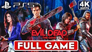 EVIL DEAD THE GAME Gameplay Walkthrough Part 1 FULL GAME 4K 60FPS PS5  No Commentary [upl. by Ahiel]