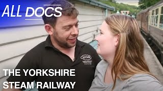 Getting Married on a Railway  The Yorkshire Steam Railway  All Documentary [upl. by Eileen]