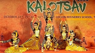 Nagam Dance Kochi Sahodaya 2024Group danceKalolstavam A grade [upl. by Anitahs]