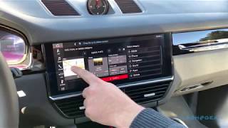 2019 Porsche Cayenne PCM infotainment system walkthrough [upl. by Uon478]