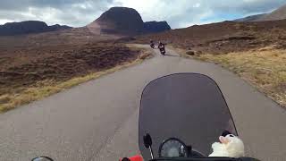 Royal Enfield Hunter 350 Applecross pass Spring 2024 [upl. by Allimak]