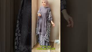 Mode Set Rok Batik Terbaru Anggun Elegant Haniya Batik 435 K [upl. by Ribaudo]