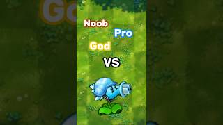 PVZ Fusion Ice Pea vs Noob vs Pro vs God Zombie pvz plantsvszombies shorts [upl. by Rockwood]