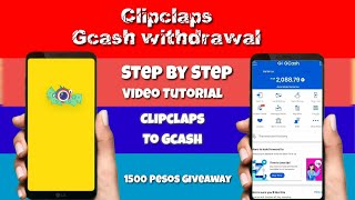 CLIPCLAPS 2020 NEW GCASH WITHDRAWAL  STEP BY STEP TUTORIAL [upl. by Esiuqcaj649]