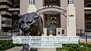 How Precast Builds LSU Tiger Stadium [upl. by Cristionna500]