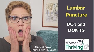 MS Lumbar Puncture Procedure – Don’ts and Do’s [upl. by Yhprum292]