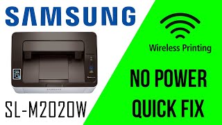 Samsung SLM2020W printer disassembly and fix no power issue [upl. by Magnusson]