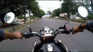 Royal Enfield Classic 350 amp Bangalore Traffic [upl. by Eellah]