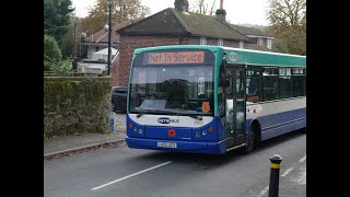 SouthdownMetrobus Myllennium Dart 6322 on the 409 [upl. by Oinotnanauj]