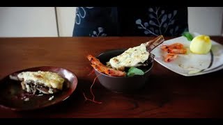 Recette  Cotes dagneau aux gambas par Bridélice [upl. by Ahseena850]